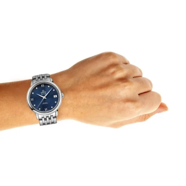 Omega De Ville Women Automatic Blue Stainless Steel Watch O42410332053001 - Image 2