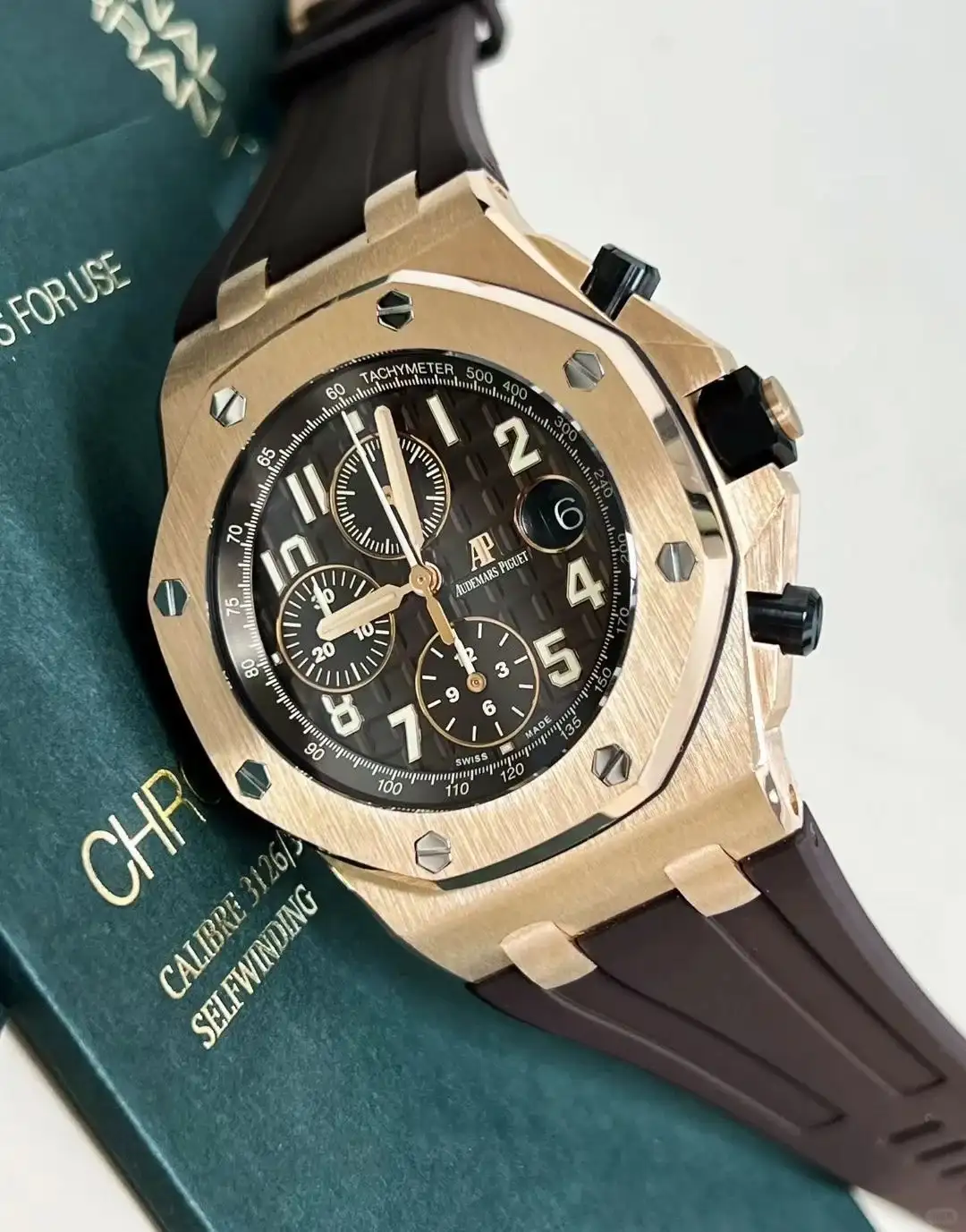 Audemars Piguet Royal Oak Offshore Selfwinding Chronograph Brown 26470OR.OO.A099CR.01 - Image 2