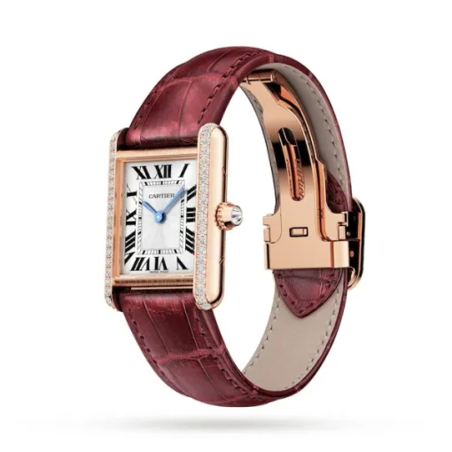 Cartier Tank Louis Women Automatic Silver Leather Watch WJTA0037 - Image 2