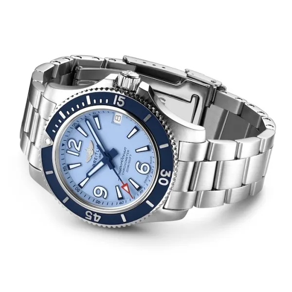 Breitling Superocean Women Automatic Blue Stainless Steel Watch A17316D81C1A1 - Image 3