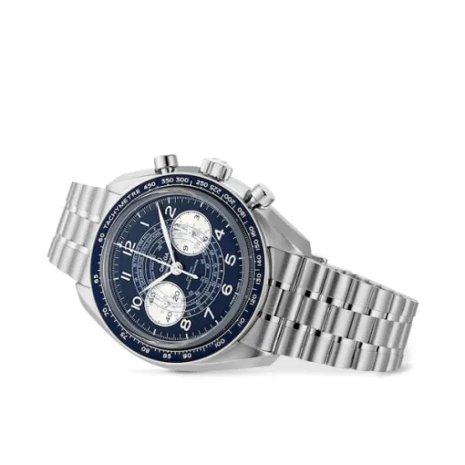 Omega Speedmaster Men Automatic Blue Stainless Steel Watch O32930435103001 - Image 4