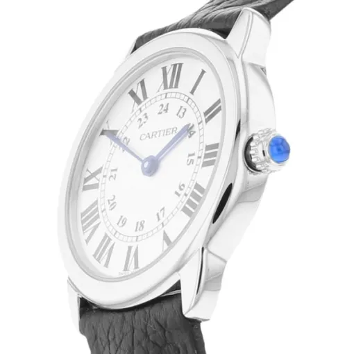 Cartier Ronde de Cartier Women Quartz Silver Leather Watch WSRN0019 - Image 2