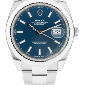 Rolex Datejust 41mm Blue Dial 126334 Oyster