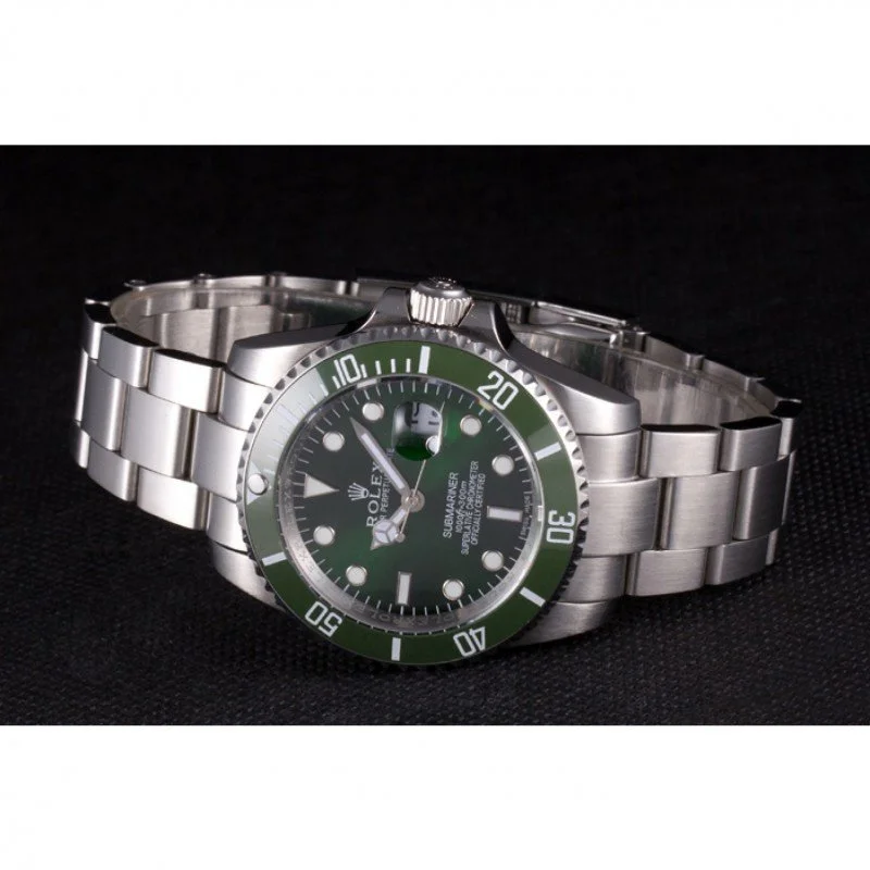 Superclone Rolex Submariner 40mm Green Dial Mechanism-SRL51 - Image 5