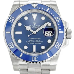 Rolex Submariner 40mm Blue Dial 116619LB  Smurf