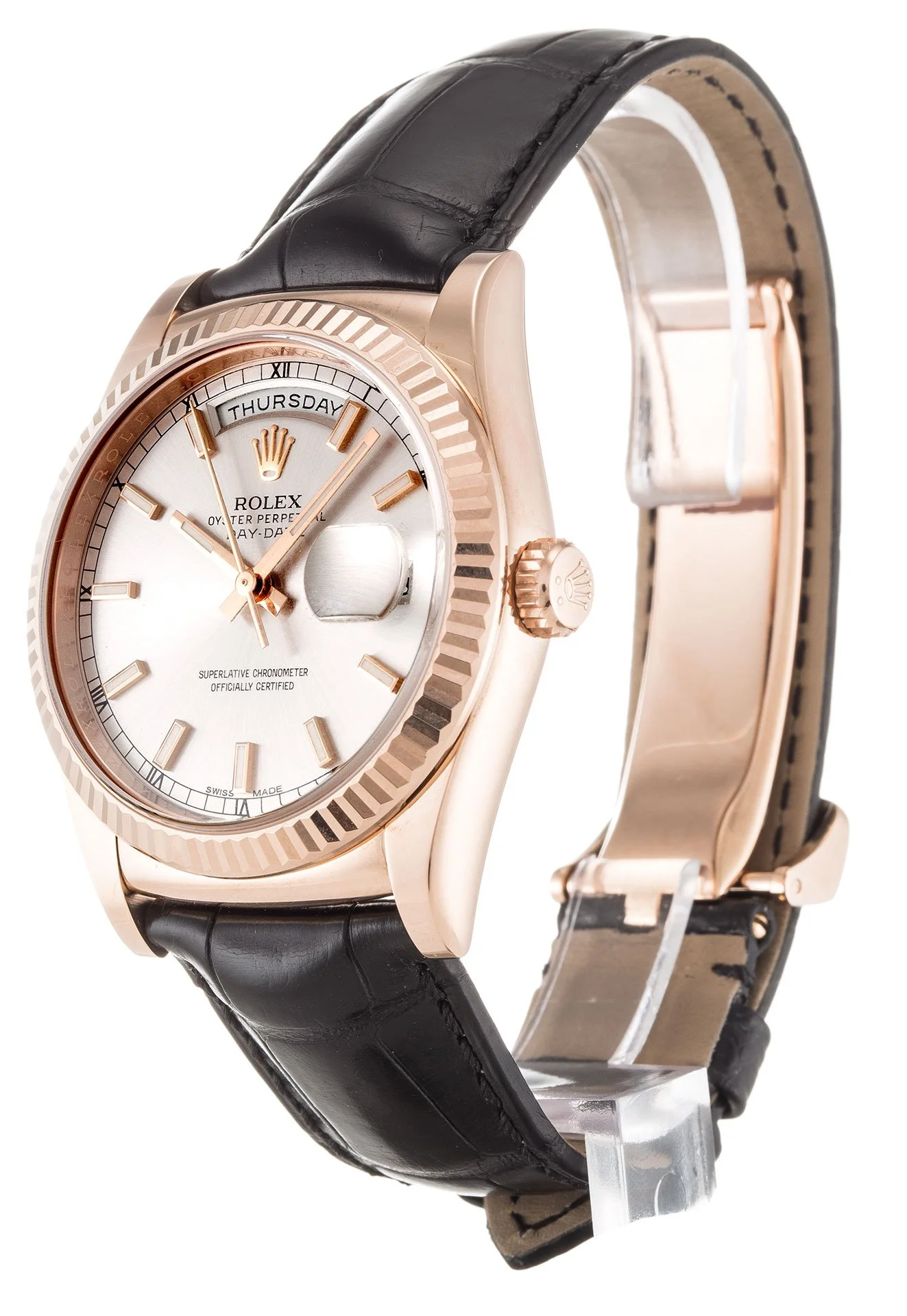 Rolex Day-Date 36mm Silver Dial 118135 - Image 2