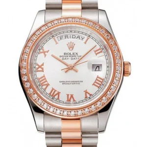 Superclone Rolex Day-Date 40mm White Dial 1454108