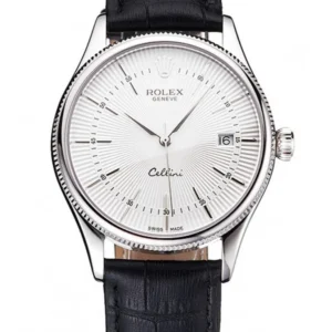 Superclone Rolex Cellini 38mm White Dial REP016802