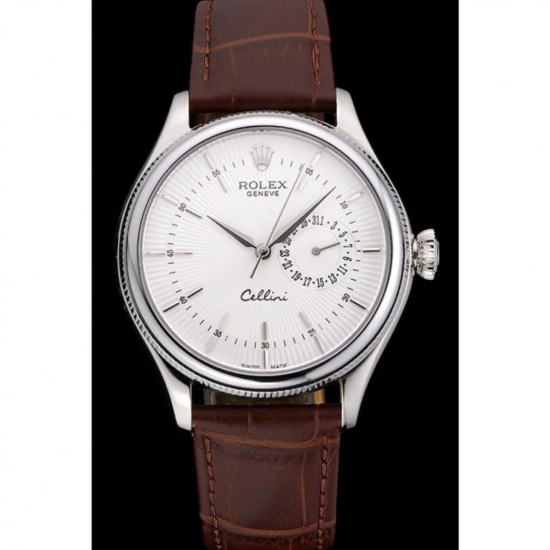 Rolex Cellini 38mm White Dial 622723 - Image 2