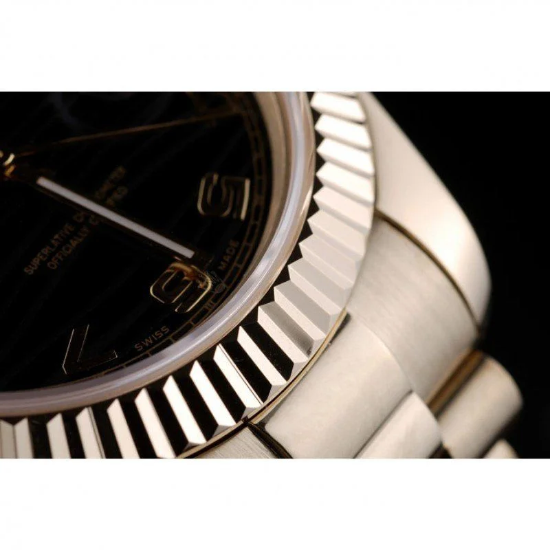 Superclone Rolex Day-Date 40mm Black Dial 41998 - Image 10