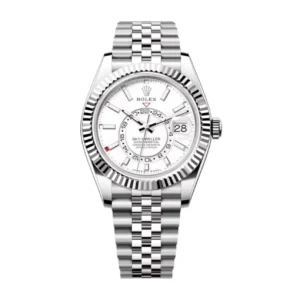 Superclone Rolex Sky-Dweller 42 mm Intense white Dial 336934 Jubilee