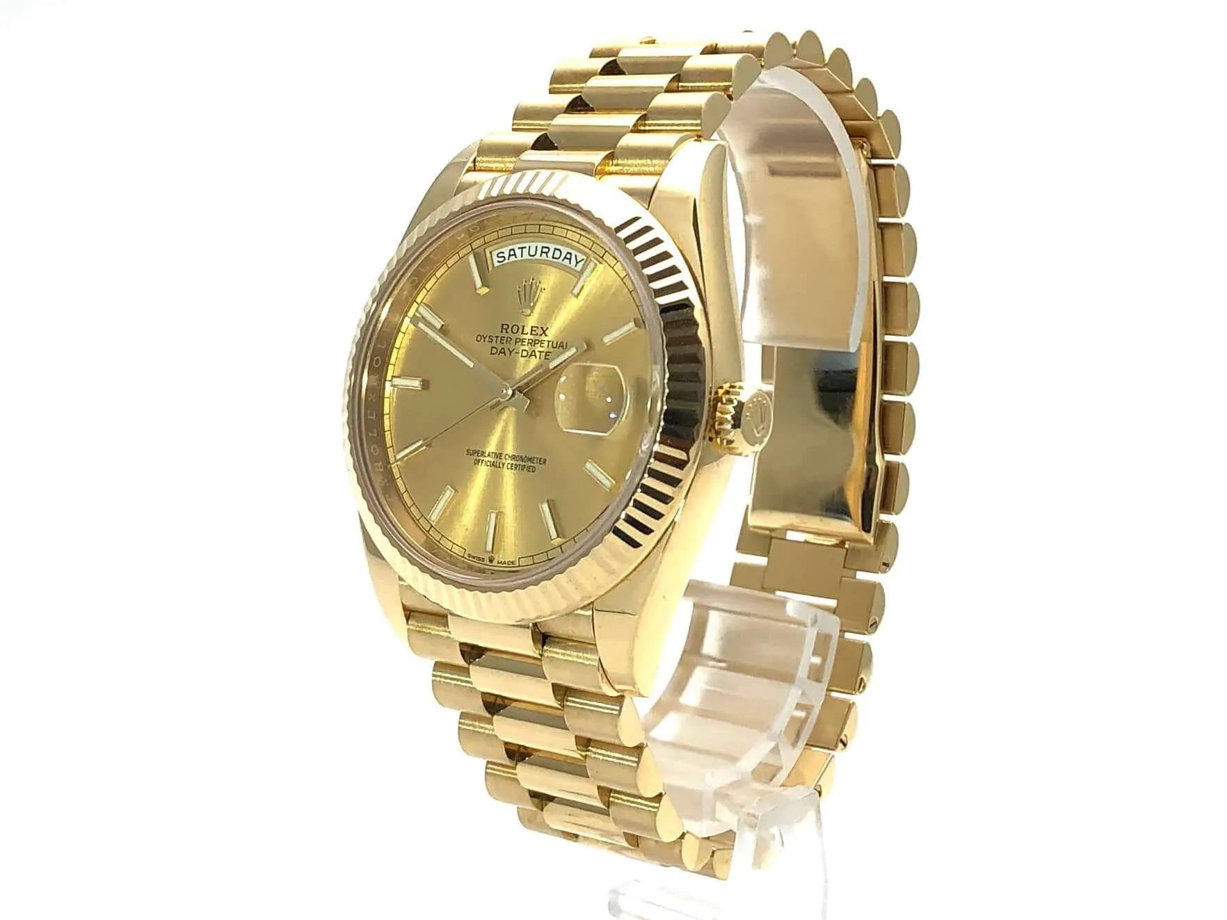 Rolex Day-Date II 40mm Champagne Dial 228238 - Image 3