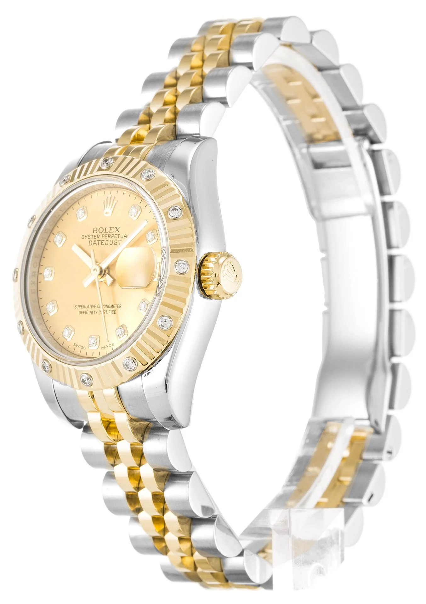 Rolex Lady-Datejust 26mm Champagne Dial 179313-2 - Image 2