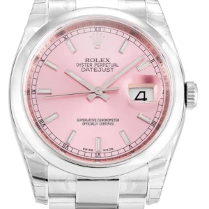 Rolex Datejust 36mm Pink Dial 116200