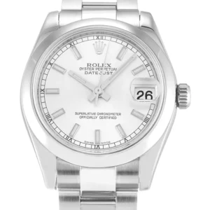 Rolex Lady-Datejust 30mm Silver Dial 178240
