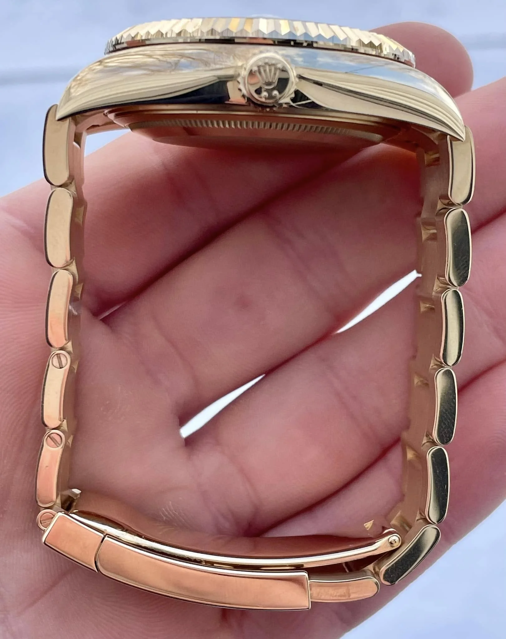 Superclone Rolex Sky-Dweller 42 mm Intense white Dial 336938 - Image 4