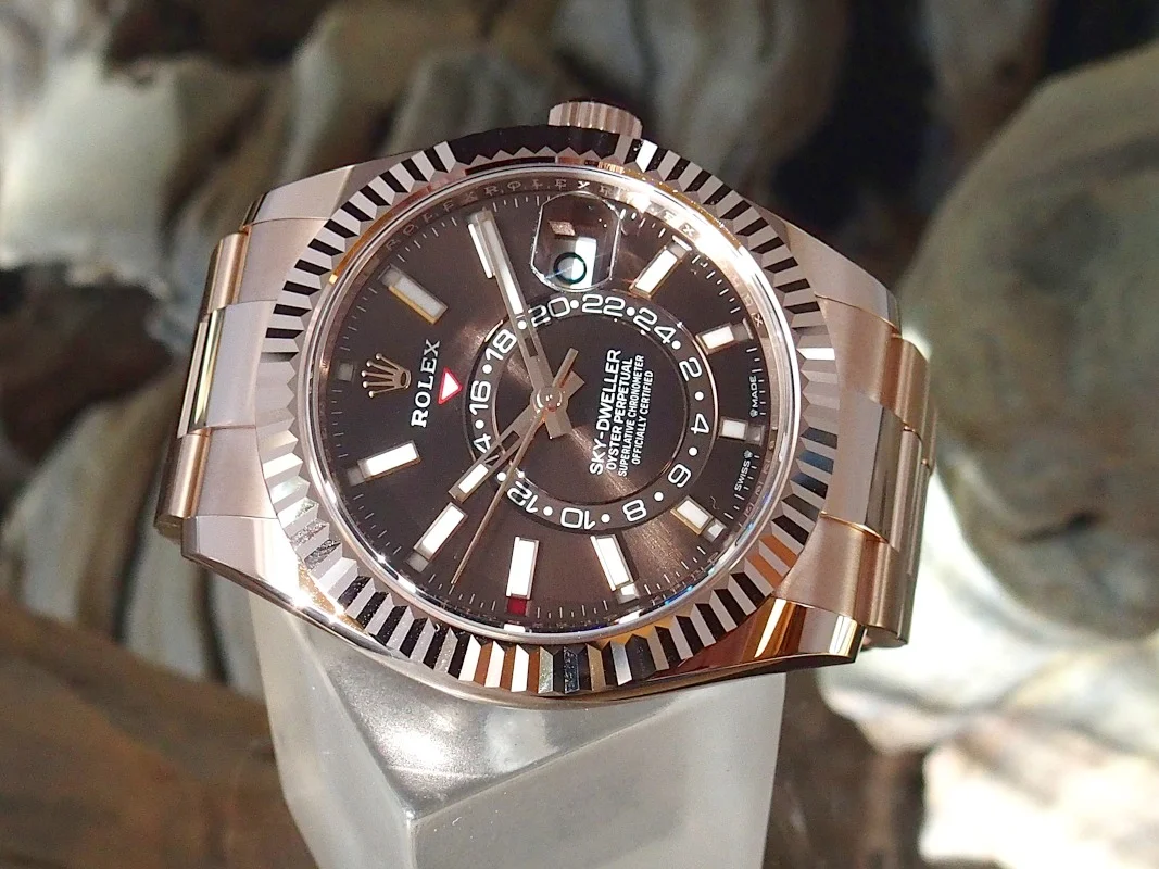 Superclone Rolex Sky-Dweller 42 mm Chocolate Dial 336935 - Image 7