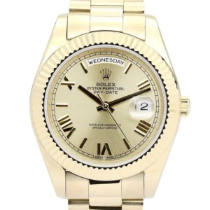 Rolex Day-Date II 40mm Gold Dial 218238