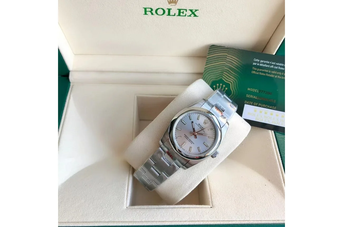 Couple Watches Rolex Oyster Perpetual 31/41mm SS/SS Sliver/Stk - Image 5