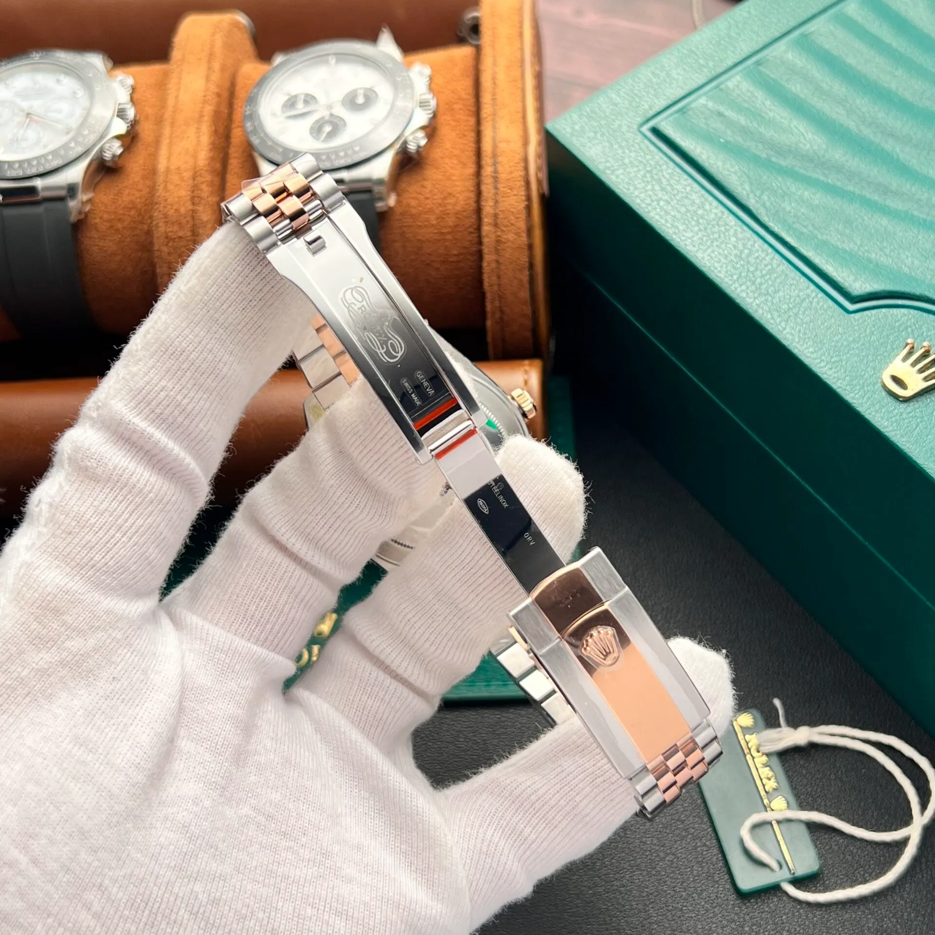 Superclone Rolex Datejust 41 mm Chocolate Dial 126331 Jubilee - Image 3