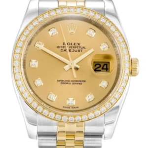 Rolex Datejust 36mm Champagne Dial 116243