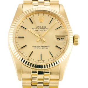 Rolex Datejust Mid-Size 30mm Champagne Dial 6827