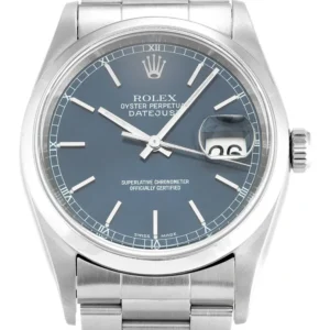 Rolex Datejust 36mm Blue Dial 16200