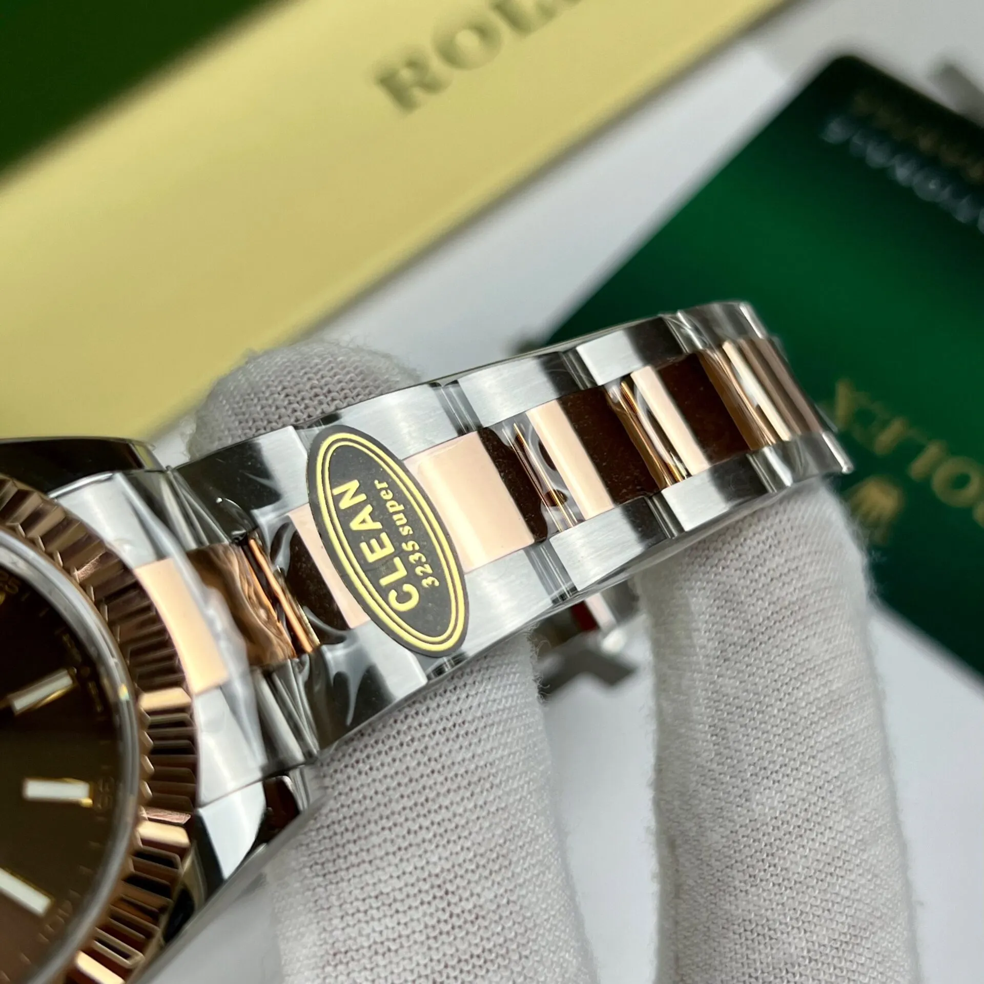 Superclone Rolex Datejust 41 mm Chocolate Dial 126331 Oyster - Image 6