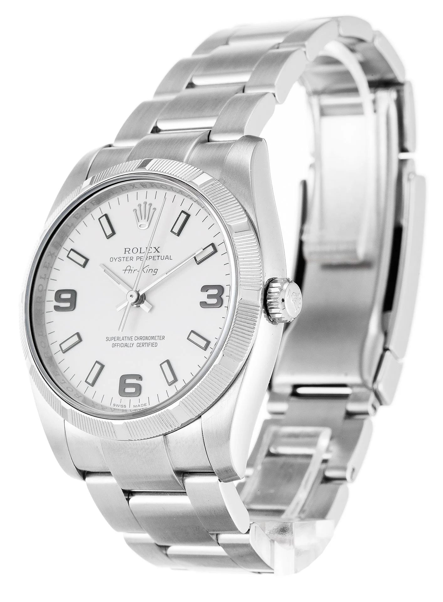 Rolex Air-King 34mm White Dial 114210 - Image 2