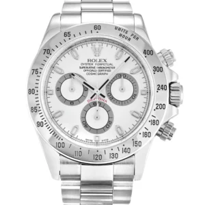 Superclone Rolex Daytona 40mm White Dial 116520