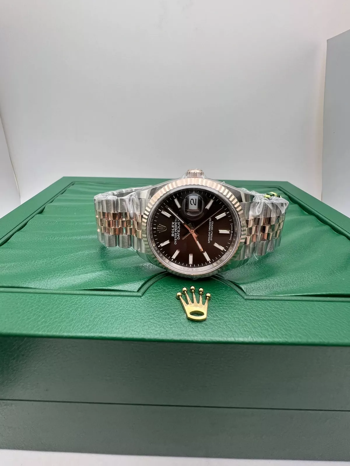Superclone Rolex Datejust 36 mm Chocolate Dial 126231 Jubilee - Image 6