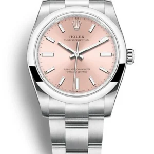 Rolex Oyster Perpetual Lady 34mm Pink Dial 124200