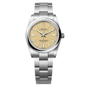 Superclone Rolex Oyster Perpetual 277200 Beige Dial