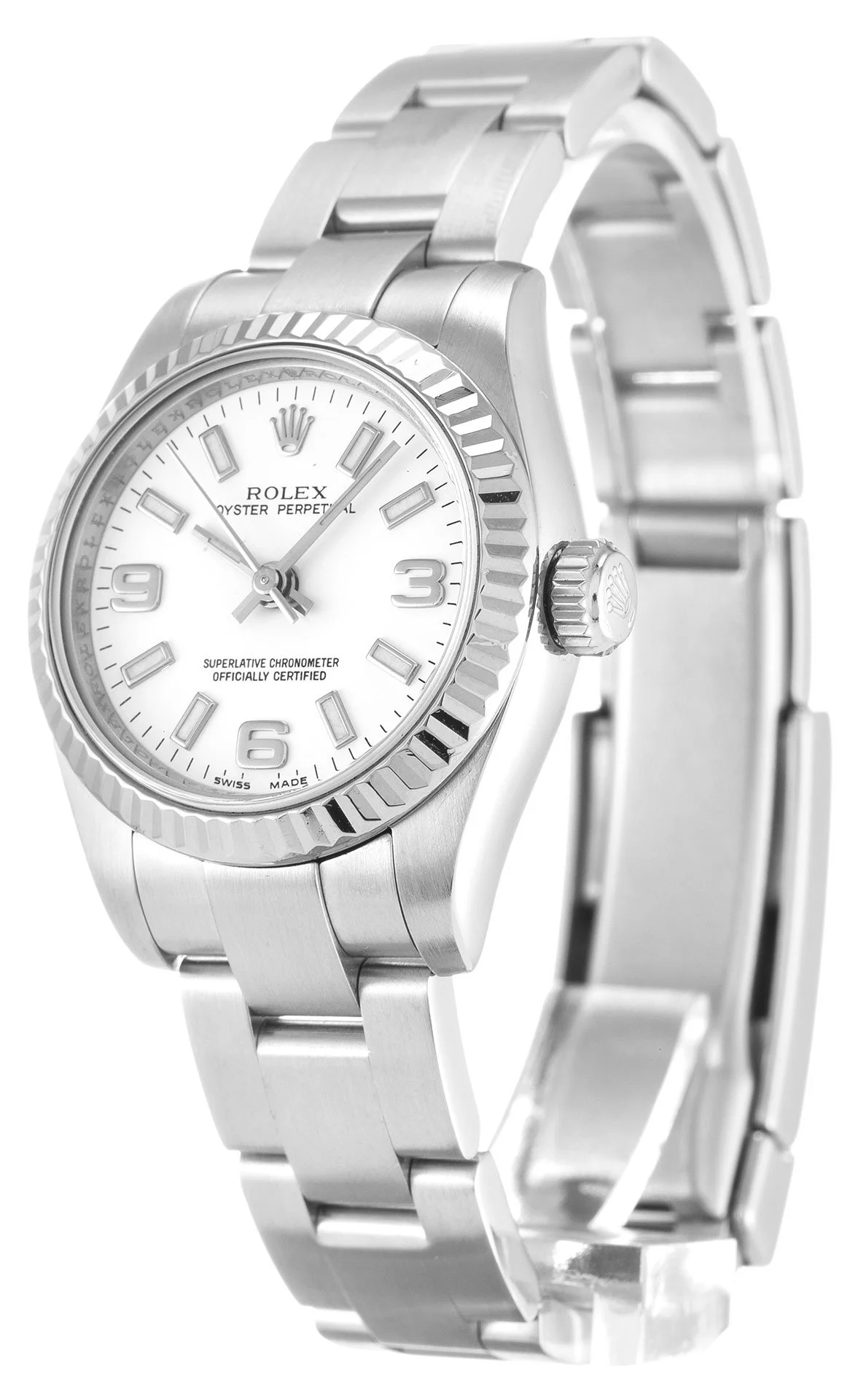 Rolex Oyster Perpetual Lady 26mm White Dial 176234 - Image 2