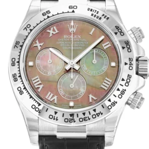 Rolex Daytona 40mm Mother of Pearl   Black Dial 116519