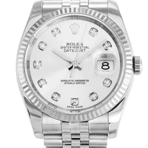 Rolex Datejust 36mm White Dial 116234