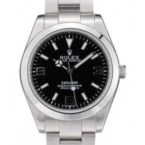 Superclone Rolex Explorer 39mm Black Dial 42002