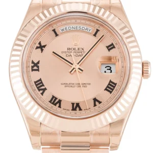 Rolex Day-Date II 40mm Rose Dial 218235
