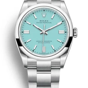 Rolex Oyster Perpetual 36mm Tiffany Blue Dial 126000