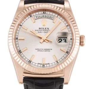 Rolex Day-Date 36mm Silver Dial 118135