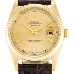 Rolex Datejust 36mm Champagne Dial 16238