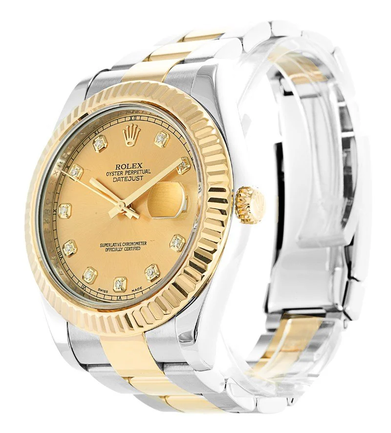 Rolex Datejust II 41mm Gold Dial 116333 - Image 2