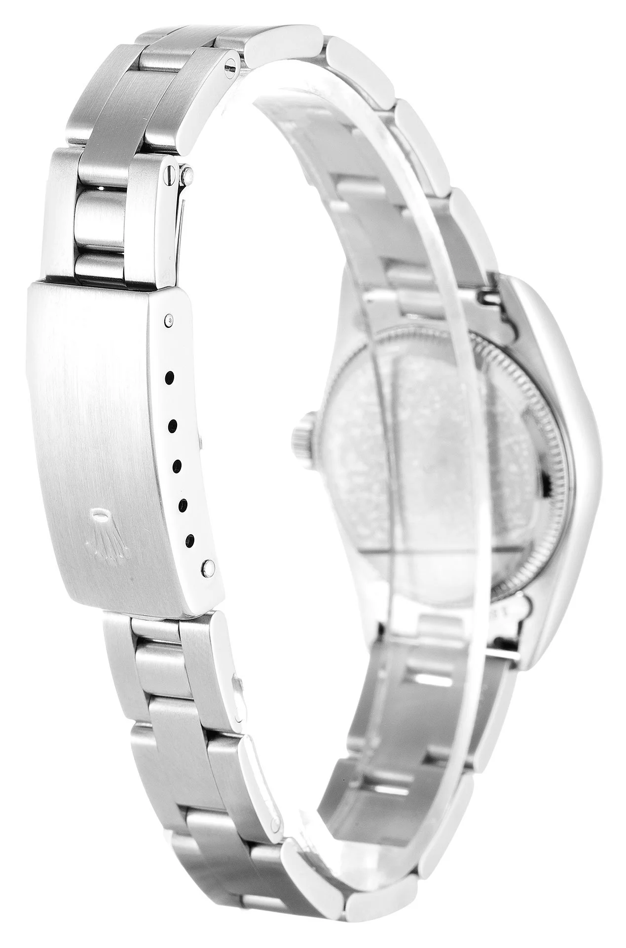 Rolex Oyster Perpetual Lady 26mm Black Dial 67180 - Image 3