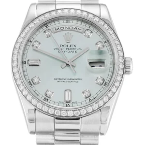 Rolex Day-Date 36mm Blue Dial 118346