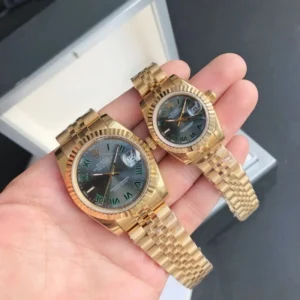 Couple Watches Rolex Datejust 36/28mm RG/RG Jubilee Bracelet