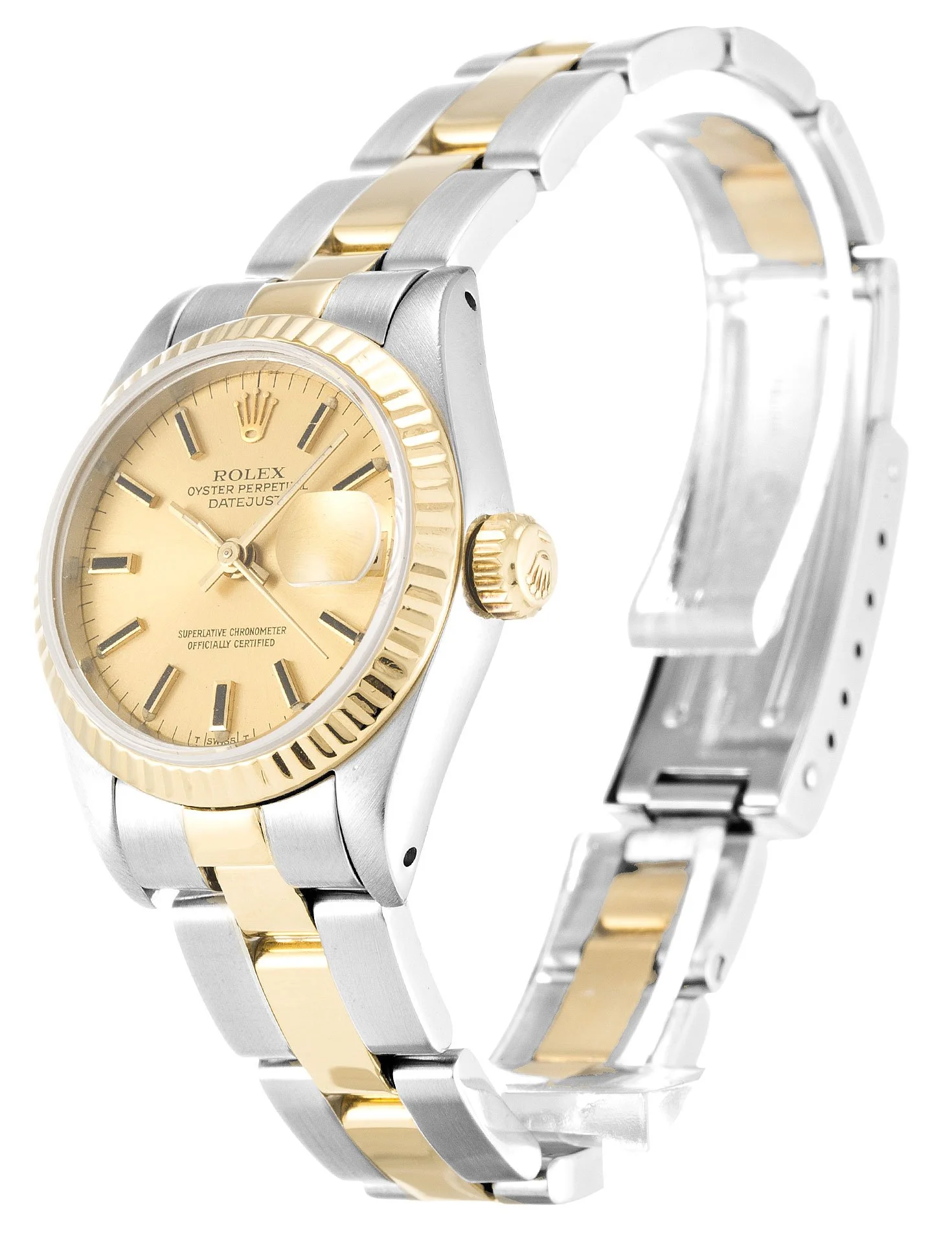 Rolex Lady-Datejust 26mm Champagne Dial 69173-2 - Image 2