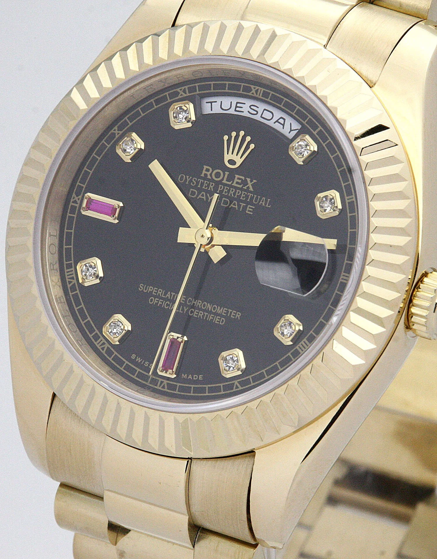 Rolex Day-Date 36mm Black Dial 118238 - Image 3