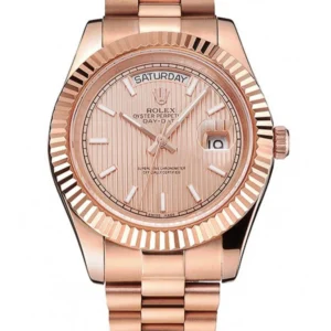Superclone Rolex Day-Date 40mm Rose-Gold Dial REP016823