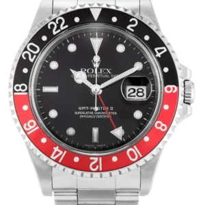 Rolex GMT-Master II 40mm Black Dial 16710  Coke