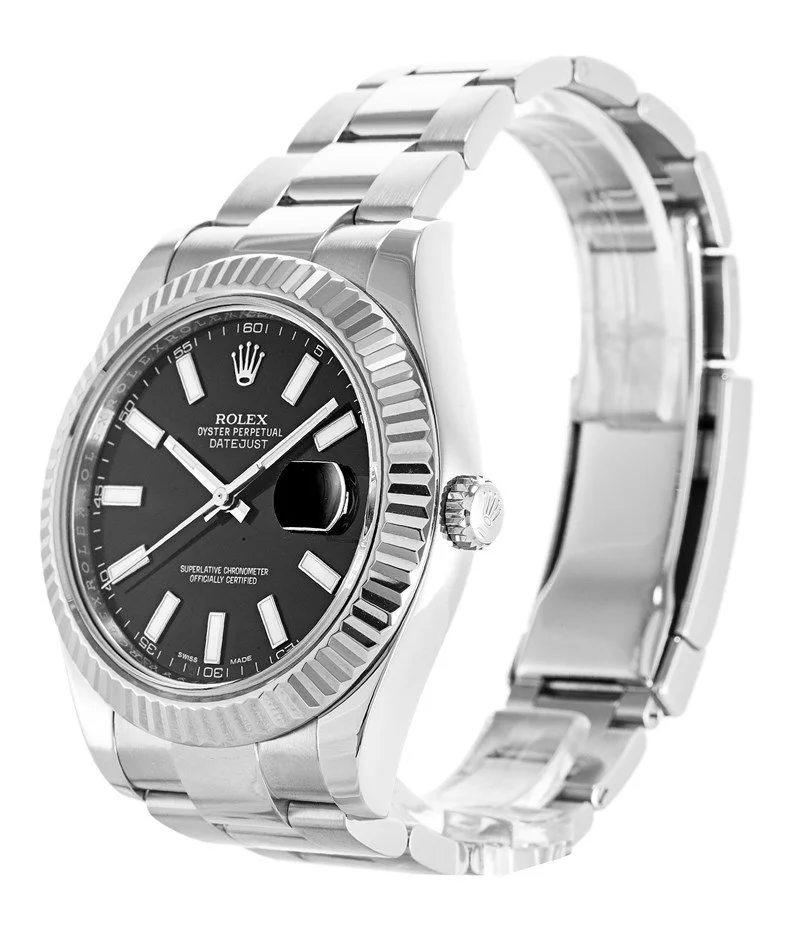 Rolex Datejust 41mm Black Dial 116334 - Image 3